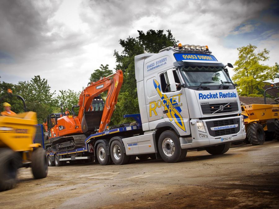  Volvo FH 500 6x2 2008 года  (UK) (фото 12 из 14)